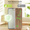 SUMZZZ TITANIUM CUTTING BOARD FOR KITCHEN, DOUBLE SIDED CHOPPING BOARD - Grey