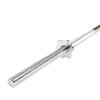 Sunny Health Fitness 60" Chrome Barbell Bar High-Density Foam Pad STBB-60