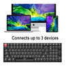 KEYCHRON K4 QMK WIRELESS CUSTOM MECHANICAL KEYBOARD 96% BLUETOOTH V3 RED SWITCH