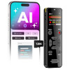 YIVIDA AI DIGITAL VOICE RECORDER 128GB AI TRANSCRIBE & SUMMARIZE NOTE TAKER