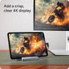 ZAGG 6-PORT MEDIA HUB, HDMI 4K 60HZ, USB-C PD 100W, USB-A 3.2 10GBPS - BLACK