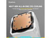 Sudokoo NEXAURA 240 White Liquid CPU Cooler: 240mm AIO CPU Cooler with PWM Pump
