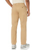 AMAZON ESSENTIALS MEN'S CASUAL STRETCH CHINO PANT SIZE MEN 31WX32L-DARK KHAKI New
