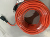 HBN 100FT OUTDOOR ELECTRIC CORD FOR LAWN & GARDEN SJTW-12AWG/3C - ORANGE