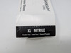 GENERIC GLOVES 10/100 COUNT NITRILE GENERAL PURPOSE GLOVES SIZE XL - BLACK New