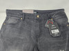STONE MEN'S CASUAL FLEX STRETCH SLIM STRAIGHT JEANS SIZE: MEN 32X31 - JET BLACK New