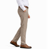 GALAXY BY HARVIC GALAXY MEN’S FLEX STRETCH SLIM DRESS PANTS 40 - LIGHT BROWN New