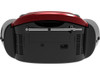 Supersonic SC-726BT Portable CD Player AM/FM Radio Bluetooth LED AC/DC Red