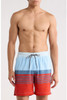 HURLEY OMBRÉ VOLLEY SWIM SHORTS - SIZE: MEN L - SKYLINE New