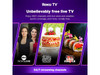 Aurzen Roku TV Smart Projector with Wifi and Bluetooth, Roku Streaming