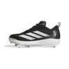 ADIDAS ADIZERO INSTINCT 2.0 SOFTBALL SIZE: WOMEN 5 BLACK/WHITE/SILVER METALLIC New