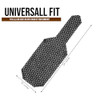 ZONETECH WOOD BEADED SEAT CUSHION PREMIUM QUALITY CAR MASSAGING SE-0005 - BLACK