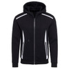 BLU ROCK MEN'S SLIM FIT FAUX SHEARLING FLEECE LINED FULL ZIP - SIZE: 3XL - BLACK New