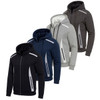 BLU ROCK MEN'S SLIM FIT FAUX SHEARLING FLEECE LINED FULL ZIP - SIZE: 3XL - BLACK New
