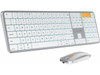 ProtoArc Backlit Bluetooth Keyboard and Mouse for Mac - Multi-Device Wireless
