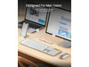 ProtoArc Backlit Bluetooth Keyboard and Mouse for Mac - Multi-Device Wireless