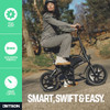 JETSON BOLT FOLDING ELECTRIC RIDE-ON BIKE EASY-FOLDING TWIST THROTTLE - BLACK
