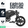 JETSON BOLT FOLDING ELECTRIC RIDE-ON BIKE EASY-FOLDING TWIST THROTTLE - BLACK