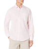 AMAZON ESSENTIALS MEN LONG-SLEEVE CASUAL POPLIN SHIRT - SIZE: MEN XXL - PINK New