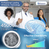 MIDOMI 45KHZ RETAINER DENTURE CLEANER MACHINE - WHITE