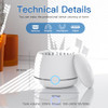 MIDOMI 45KHZ RETAINER DENTURE CLEANER MACHINE - WHITE