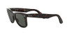 RAY-BAN RB2140 ORIGINAL WAYFARER GRADIENT SQUARE SUNGLASSES, TORTOISE GREEN