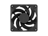 Fractal Design Dynamic 3 120mm Black Reverse PWM Case Fan, High Durability Rifle