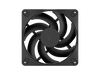 Fractal Design Dynamic 3 140mm Black PWM Case Fan, High Durability Rifle