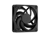 Fractal Design Dynamic 3 120mm Black PWM Case Fan, High Durability Rifle