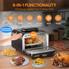 G.A HOMEFAVOR 1800W ELECTRIC COUNTERTOP OVEN MULTI FUNCTION KA01001-US - BLACK
