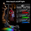 ISCOOTER ELECTRIC SCOOTER FOR TEENS KIDS 6-10, 150W - BLACK