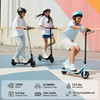 ISCOOTER ELECTRIC SCOOTER FOR TEENS KIDS 6-10, 150W - BLACK