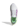 ADIDAS ULTRABOOST 5X SHOES - DASH GRAY/PURPLE BURST/LIME BURST - SIZE 7