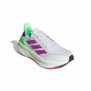 ADIDAS ULTRABOOST 5X SHOES - DASH GRAY/PURPLE BURST/LIME BURST - SIZE 7