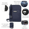 BAGGALLINI NEW CLASSIC TAKE TWO RFID CROSSBODY - FRENCH NAVY New