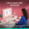 Logitech POP Mouse, Compact and Portable Wireless Bluetooth Mouse MR0092 - Rose