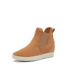 SOREL WOMEN'S OUT N ABOUT SLIP-ON WEDGE NL4911-253 SIZE 5 TAWNY BUFF/CHALK New