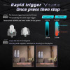 DRUNKDEER G65 RAPID TRIGGER MECHANICAL KEYBOARD MAGNETIC WIRED BAREBONE BLACK
