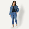 AEWM11371M25 AMAZON ESSENTIALS WOMEN'S LOW STRETCH SLIM MEDIUM BLUE SIZE 10 New