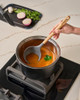 ZYLISS OAK WOOD LADLE LARGE DURABLE SOUP LADLE E980282 - BELUGA/ OAK New