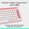 LOGITECH POP ICON KEYS WIRELESS BLUETOOTH TYPING, COMFORTABLE, 920-013049