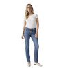 LEVI'S WOMEN'S CLASSIC STRAIGHT JEANS SIZE 2M W26XL30 LAPIS SPEED New