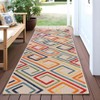 Superior Indoor/Outdoor Runner Rug Ares Collection 2' 3" x 8', Cream New