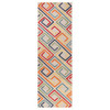 Superior Indoor/Outdoor Runner Rug Ares Collection 2' 3" x 8', Cream New