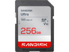 SANDISK 256GB Ultra SDHC UHS-I Card and SDXC UHS-I Card - Up to 195MB/s Read