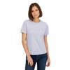 SPYDER WOMENS FLORAL LOGO GRAPHIC TEE T-SHIRT, MIST BLUE, M - MIST BLUE New