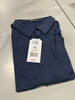 JAMES TAYLOR SHORT SLEEVE, BUTTON-UP SHIRT - SIZE: MEN 3XL - NAVY BLUE New