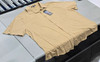 JAMES TAYLOR SHORT SLEEVE, BUTTON-UP SHIRT - SIZE: MEN 3XL - SADDLE BROWN