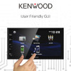 KENWOOD DMX129BT 6.8" BLUETOOTH DIGITAL MEDIA (DM) BLACK - BLK SILVER