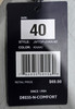 DRESS-N-COMFORT DRESS PANTS, STRETCHY - SIZE: MEN 40 - KHAKI